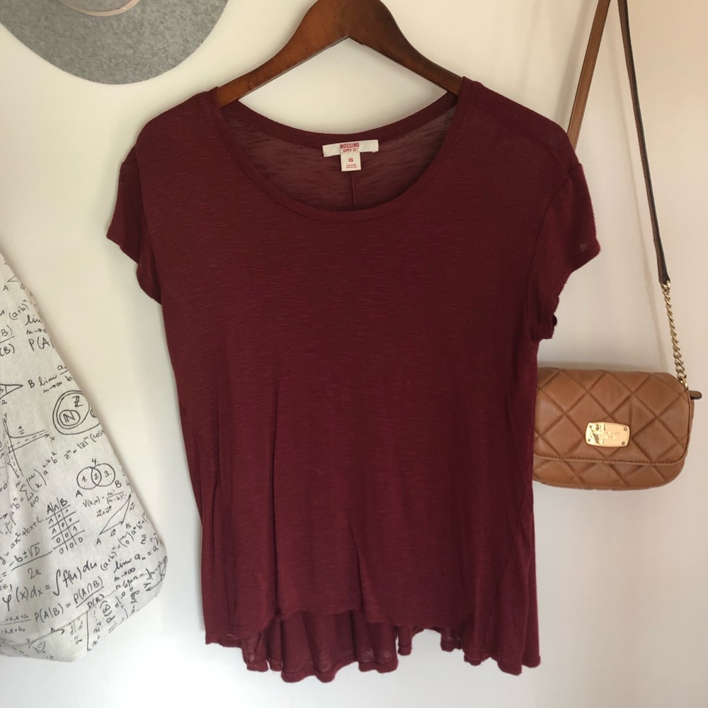 Hi-Lo Flowy Gameday Tee